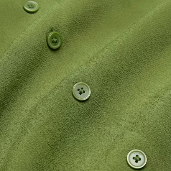 Wilfred Green Button Down Shirt Dress - Picture 8 of 12